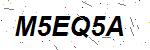 CAPTCHA verification image containing distorted text characters