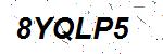 CAPTCHA verification image containing distorted text characters