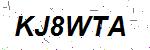 CAPTCHA verification image containing distorted text characters