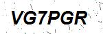 CAPTCHA verification image containing distorted text characters