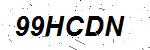 CAPTCHA verification image containing distorted text characters