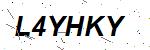 CAPTCHA verification image containing distorted text characters