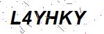 CAPTCHA verification image containing distorted text characters