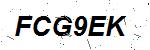 CAPTCHA verification image containing distorted text characters