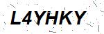 CAPTCHA verification image containing distorted text characters