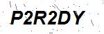 CAPTCHA verification image containing distorted text characters