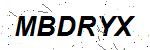 CAPTCHA verification image containing distorted text characters