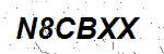 CAPTCHA verification image containing distorted text characters