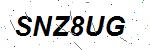 CAPTCHA verification image containing distorted text characters