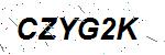 CAPTCHA verification image containing distorted text characters