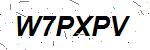 CAPTCHA verification image containing distorted text characters