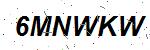 CAPTCHA verification image containing distorted text characters