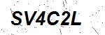CAPTCHA verification image containing distorted text characters