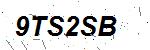 CAPTCHA verification image containing distorted text characters
