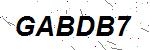 CAPTCHA verification image containing distorted text characters