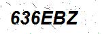 CAPTCHA verification image containing distorted text characters