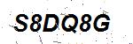 CAPTCHA verification image containing distorted text characters