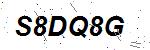 CAPTCHA verification image containing distorted text characters