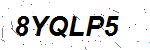 CAPTCHA verification image containing distorted text characters