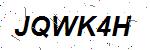 CAPTCHA verification image containing distorted text characters