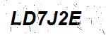 CAPTCHA verification image containing distorted text characters