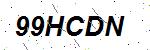 CAPTCHA verification image containing distorted text characters