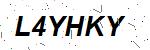 CAPTCHA verification image containing distorted text characters