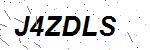 CAPTCHA verification image containing distorted text characters