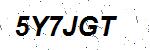 CAPTCHA verification image containing distorted text characters