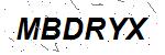 CAPTCHA verification image containing distorted text characters
