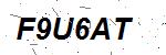 CAPTCHA verification image containing distorted text characters