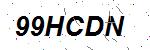 CAPTCHA verification image containing distorted text characters