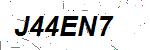 CAPTCHA verification image containing distorted text characters
