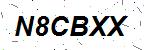 CAPTCHA verification image containing distorted text characters