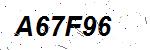 CAPTCHA verification image containing distorted text characters