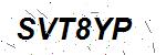 CAPTCHA verification image containing distorted text characters