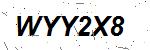 CAPTCHA verification image containing distorted text characters