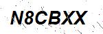 CAPTCHA verification image containing distorted text characters