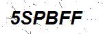 CAPTCHA verification image containing distorted text characters