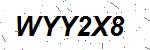 CAPTCHA verification image containing distorted text characters