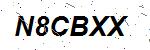 CAPTCHA verification image containing distorted text characters
