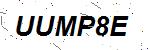 CAPTCHA verification image containing distorted text characters