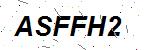 CAPTCHA verification image containing distorted text characters