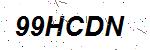 CAPTCHA verification image containing distorted text characters
