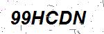CAPTCHA verification image containing distorted text characters