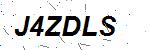 CAPTCHA verification image containing distorted text characters