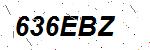 CAPTCHA verification image containing distorted text characters