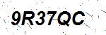 CAPTCHA verification image containing distorted text characters