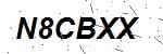 CAPTCHA verification image containing distorted text characters