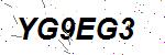CAPTCHA verification image containing distorted text characters